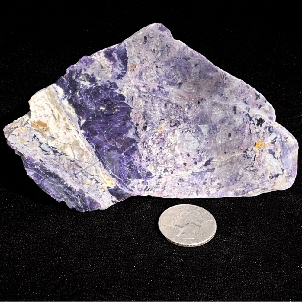 Chinese Tiffany Stone 5.5 oz 8.2 mm thick